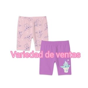 Start wars girls Yoda bike shorts,2-pack ,size (14/16)XL